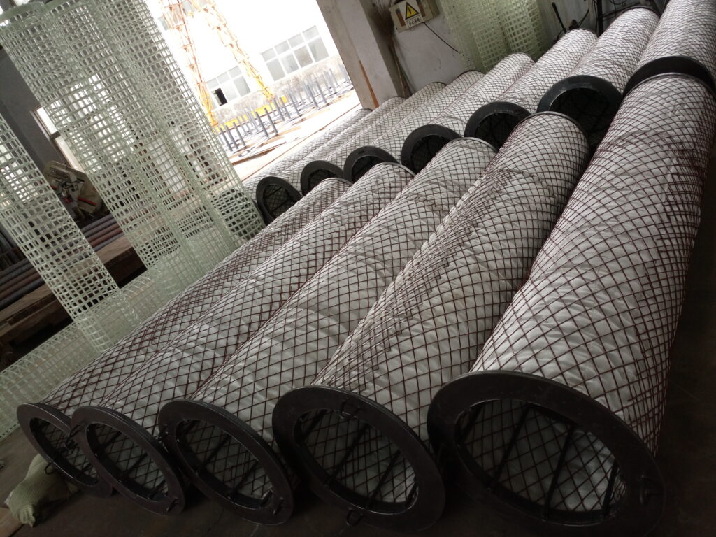 Filtearth PTFE fiber bed mist eliminator element for chlor-alkali chlorine drying tower service
