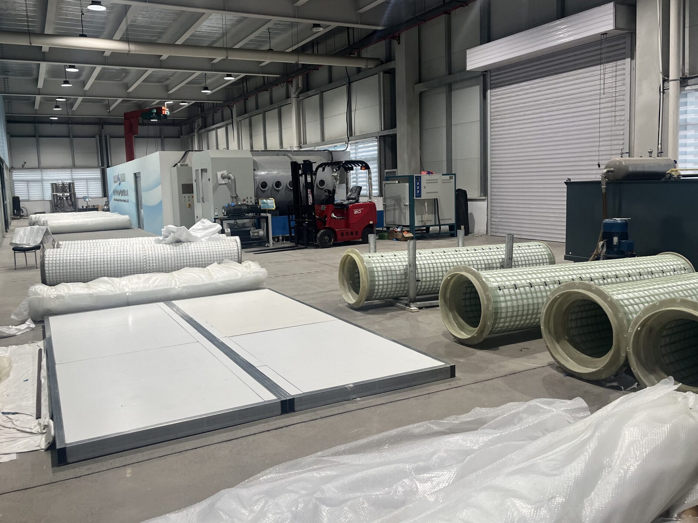 Filtearth PTFE fiber bed mist eliminator element for chlor-alkali chlorine drying tower service